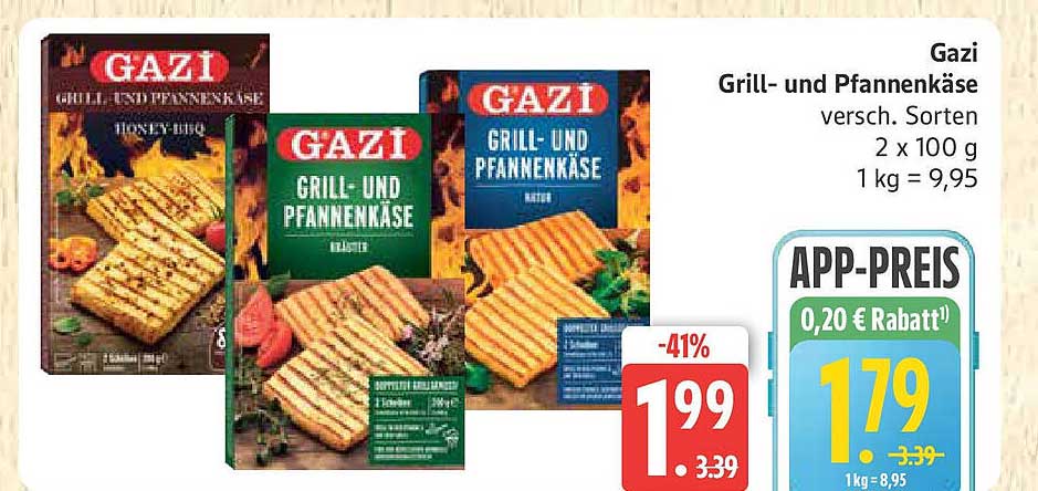 Gazi Grill- und Pfannenkäse, verschiedene Sorten
