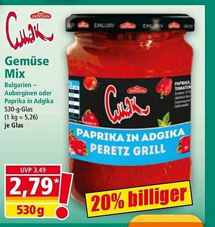 Gemüse Mix – Paprika in Adgika von Doygan