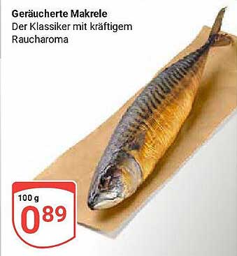 Geräucherte Makrele - Der Klassiker mit kräftigem Rauchgeschmack