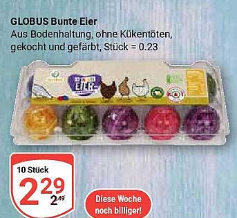 GLOBUS Bunte Eier