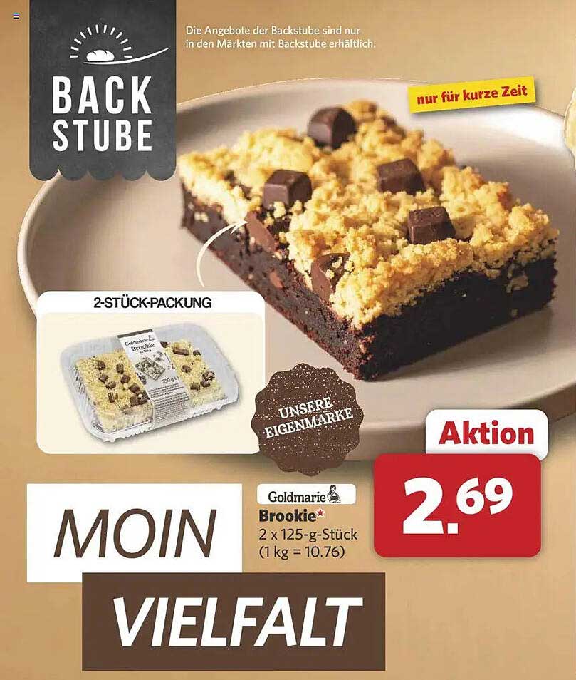 Goldmarie Brookie 2-Stück-Packung