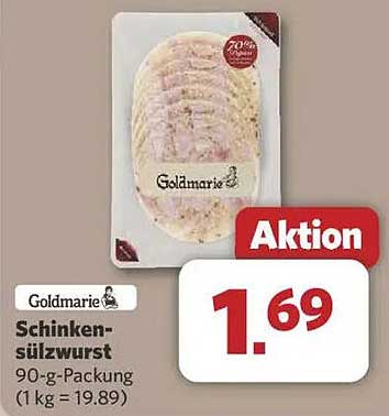 Goldmarie Schinken-Sülzwurst 90-g-Packung