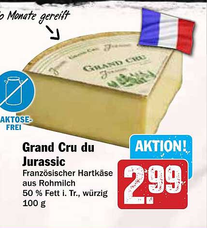 Grand Cru du Jurassic - Französischer Hartkäse aus Rohmilch