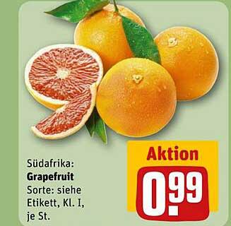 Grapefruit aus Südafrika - Aktion zum Sonderpreis!
