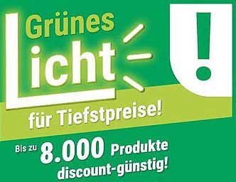 Grünes Licht für Tiefstpreise!