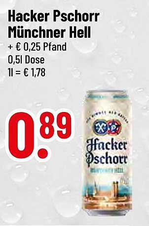 Hacker Pschorr Münchner Hell