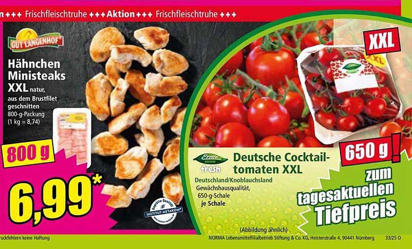 Hähnchen Ministeaks XXL natur 800 g