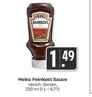 Heinz Feinkost Sauce, 220 ml - Verschiedene Sorten