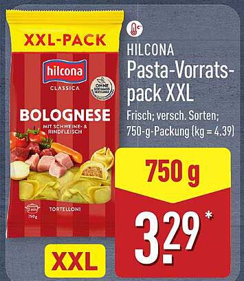 Hilcona Pasta-Vorratspack XXL Bolognese 750 g