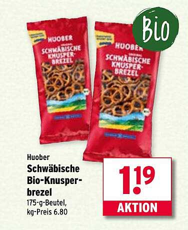 Huober Schwäbische Bio-Knusperbrezel