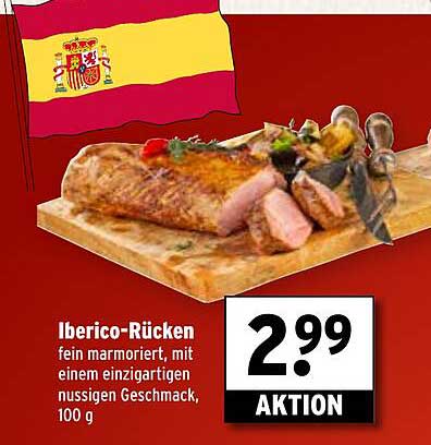 Iberico-Rücken, fein marmoriert, 100 g