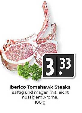 Iberico Tomahawk Steaks