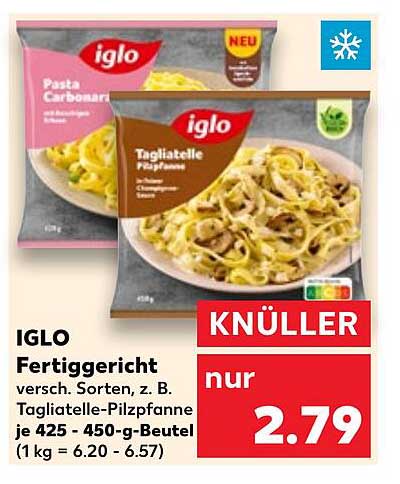 IGLO Fertiggericht Tagliatelle-Pfanne 425-450g