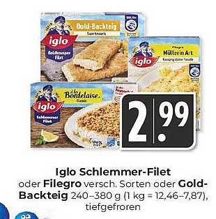 Iglo Schlemmer-Filet oder Filegro – Ihre Wahl für köstliche Genuss-Momente!