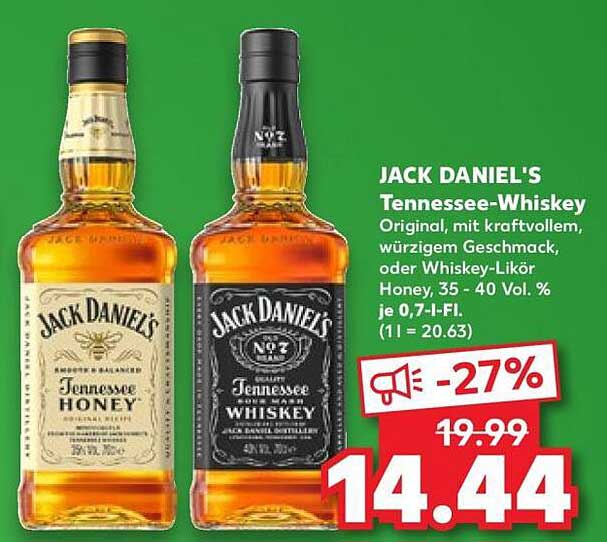 JACK DANIEL'S Tennessee-Whiskey