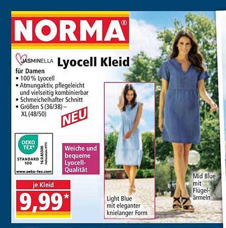 Jasminella Lyocell Kleid für Damen