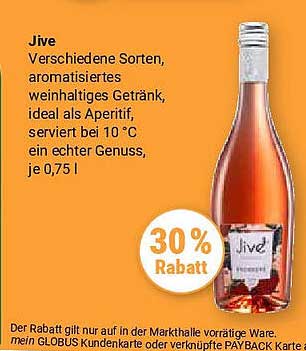 Jive - Verschiedene Sorten, aromatisiertes weinhaltiges Getränk