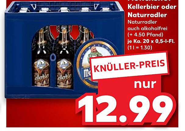 Kellerbier oder Naturradler - Knüller-Preis!