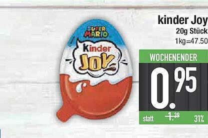 kinder Joy 20g Stück – Super Mario
