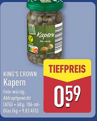KING'S CROWN Kapern 106 ml
