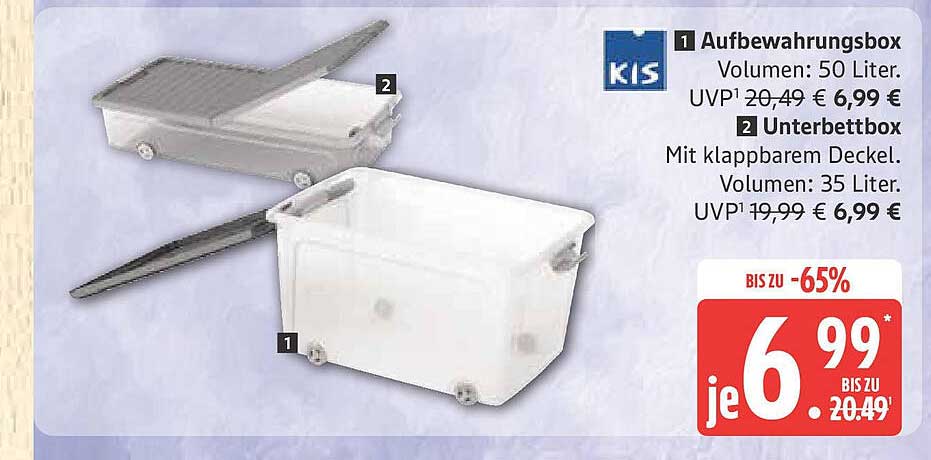 KIS Aufbewahrungsbox & Unterbettbox – Mix aus Stil und Funktionalität