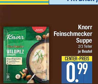 Knorr Feinschmecker Suppe - Waldpilz