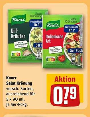 Knorr Salat Krönung - verschiedene Sorten