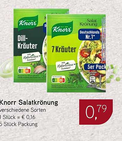 Knorr Salatkrönung - Verschiedene Sorten (5er Pack)