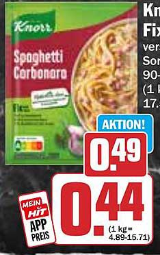 Knorr Spaghetti Carbonara Fix