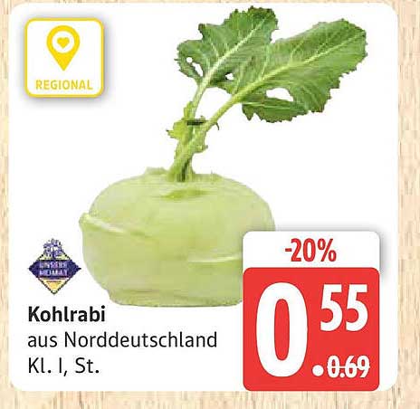 Kohlrabi aus Norddeutschland, Kl. I, St.