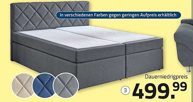 Komfortables Boxspringbett mit Hochwertigem Design