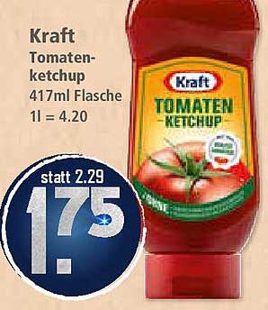Kraft Tomatenketchup 417ml Flasche
