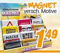 KÜHLSCHRANK MAGNET - Verschiedene Motive