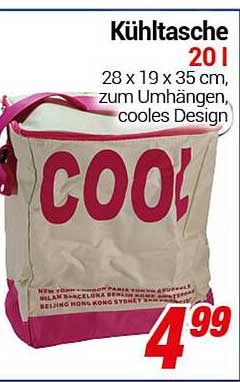 Kühltasche 20 l – Cooles Design für jeden Anlass