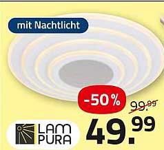 Lampe mit Nachtlicht von LAMPURA