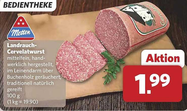 Landrauch-Cervelatwurst
