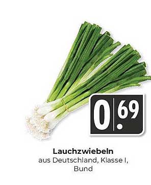 Lauchzwiebeln aus Deutschland, Klasse I, Bund