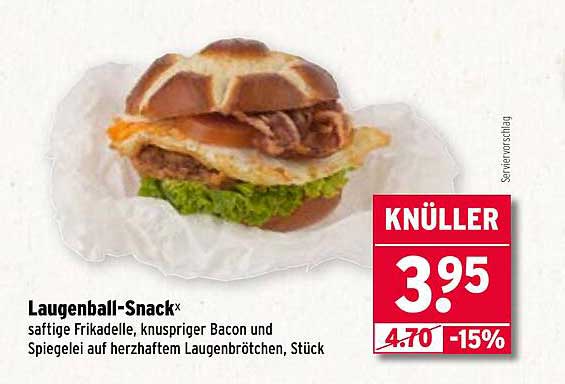 Laugenball-Snack*