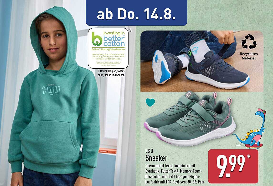 L&D Sneaker für Kinder