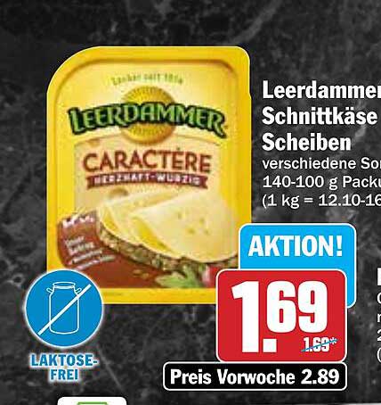 Leerdammer Schnittkäse Scheiben