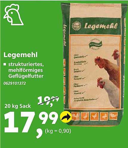 Legemehl – strukturiertes, mehlförmiges Geflügelfutter