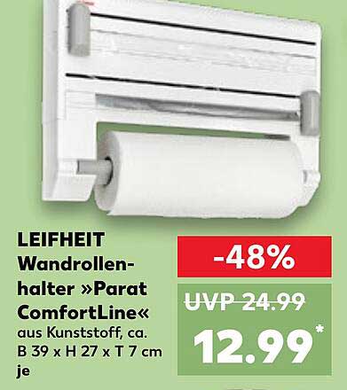 LEIFHEIT Wandrollenhalter »Parat ComfortLine«