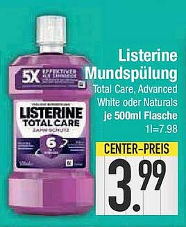 Listerine Mundspülung Total Care 500ml