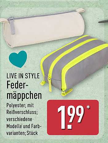 LIVE IN STYLE Feder-Mäppchen