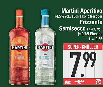 Martini Aperitivo 0,75l - Super-Knüller
