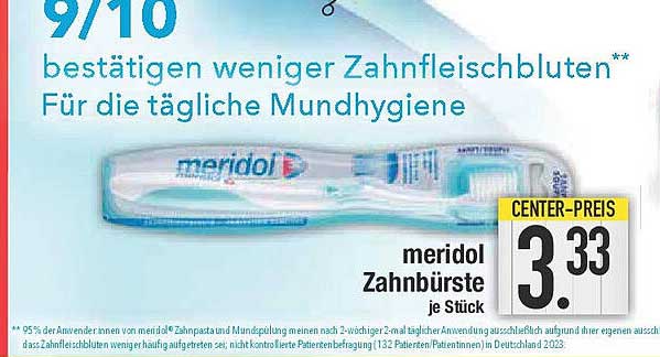 meridol Zahnbürste je Stück