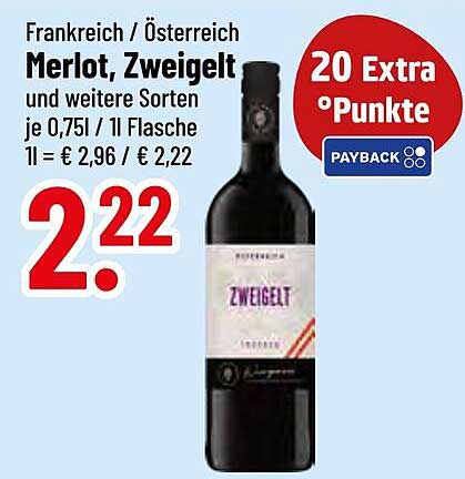 Merlot, Zweigelt und weitere Sorten, 0,75l