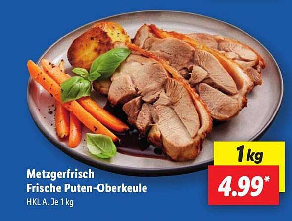 Metzgerfrisch Frische Puten-Oberkeule