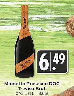 Mionetto Prosecco DOC Treviso Brut 0,75 L
