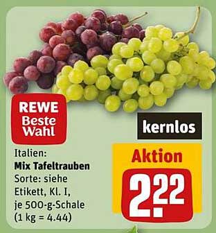 Mix Tafeltrauben